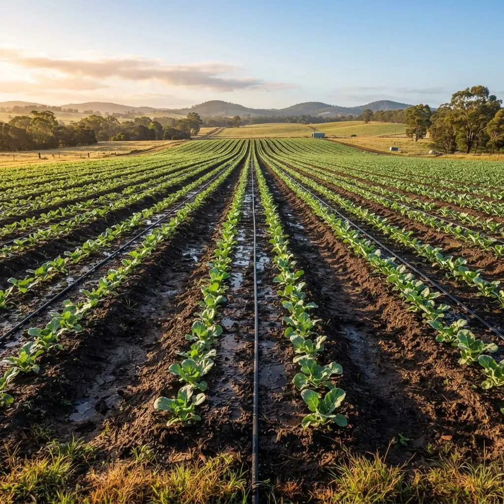 Horticulture and Root-Zone Water Retention application